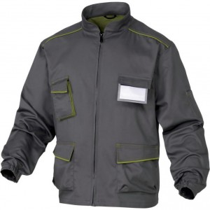 Working JACKET M6VES Grey / Green Sixe M M