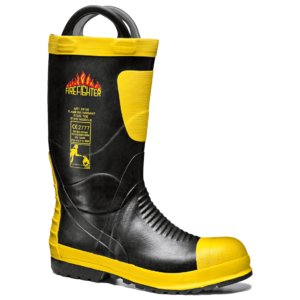 Firefighting safety boots 9677 S5 HI CI HRO, black/yellow 43