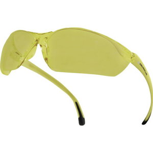 Aizsargbrilles, Meia, polikarbonāta, dzeltenas, AR-UV400, Delta Plus