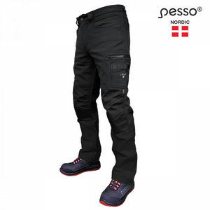 Softshell kelnės Mercury, juoda, Pesso