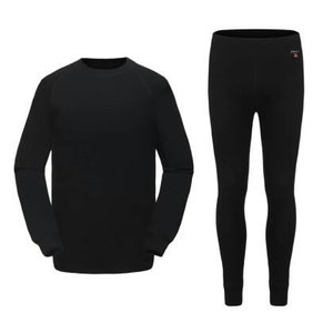 Apatinių rūbų komplektas Pesso Merino100, juoda S