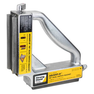 Suvirinimo magnetas dvigubas on/off, Adjust-O, 90&deg;, 120kg 