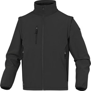 Softshell Mysen2, grey-black M