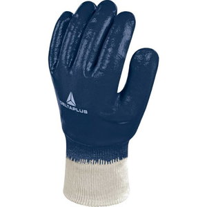 FULL NITRILE-COATED GLOVE / RIBBED CUFF, Delta Plus