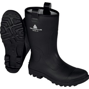 Winter safety rubber boots NICKELS5 S5 CI SRC Black, DELTAPLUS