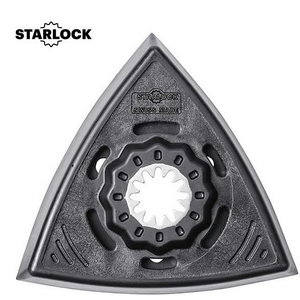 Sanding pad 93mm Velcro STARLOCK 