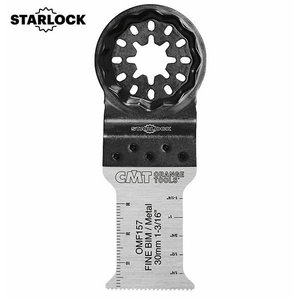 Multi-cutter blade for wood and metal 45mm Z18TPI BiM Co8 STARLOCK, CMT