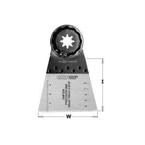 Įgilinamo pjovimo peilis medis, vinys 65mm BiM Co8 Z14TPI STARLOCK