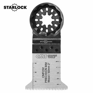 45mm (1-3/4") Precision Cut, Japan toothing for Wood. Long L STARLOCK, CMT