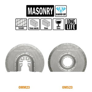 Peiliai i&scaron;tisiniam pjovimui OMM-OMS-23 deimantinis 87 mm 