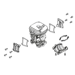 CRANKCASE SET CS-4510ES