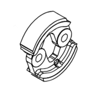 Clutch shoe set SRM-3020TES/3021TES, Echo | Stokker- tools 