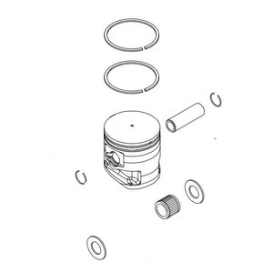 Piston kit CS-4310SX