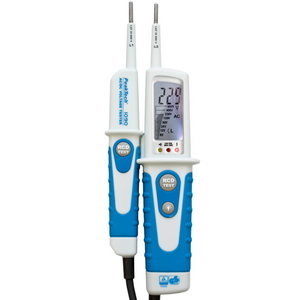 AC/DC voltage tester with RCD-test and LCD-display 6-690V, PeakTech