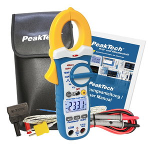 Digital-clamp meter 3 3/4 digit 400 A AC/DC, PeakTech