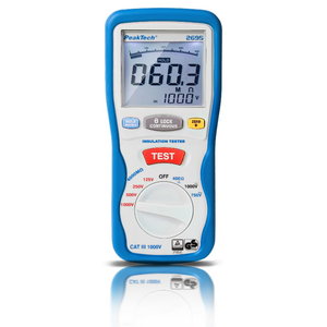 Skaitmeninis testeris  1000V / 4000 MOom, PeakTech