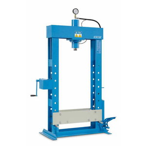 Hydraulic press 30T with foot pump, OMCN