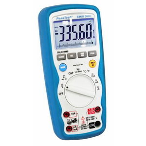 Multimeter 3060 with USB port, PeakTech