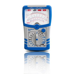 Analog multimeter, P 3385, 600V AC/DC, 10A AC/DC, CAT III, PeakTech