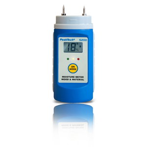 Wood- and Material Moisture Meter 5200, PeakTech