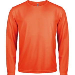High-Visibility shirt with long sleeves Proact orange