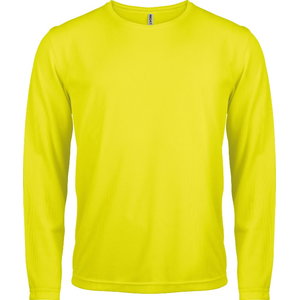 Marškinėliai ilgom rankovėmis Proact geltona