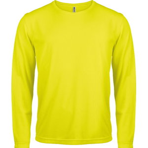 High-Visibility shirt with long sleeves Proact yellow M