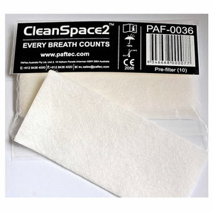 CleanSpace2™ eelfilter pakis 10tk 304640, Paftec