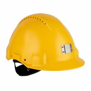 Hard Hat, Uvicator, ratchet, ventil. plastic sweatb., yellow G3000NUV-10-GB, 3M