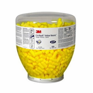 Earplugs yellow 500pck, 3M
