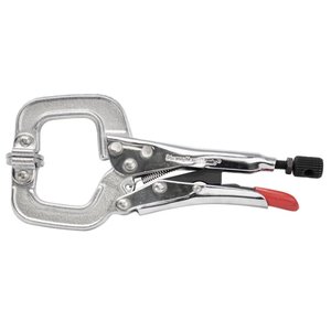 Locking C-Clamp Pliers, with swivel pads