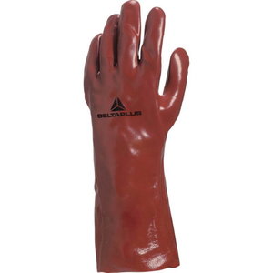 Oderēti PVC cimdi, garums 35 cm 