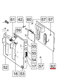 P.C.Board (switch board) pos 62