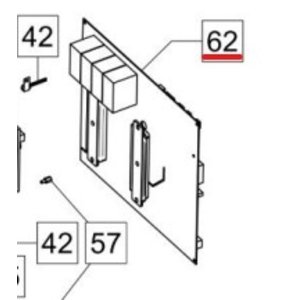 P.C.Board (switch board) pos 62
