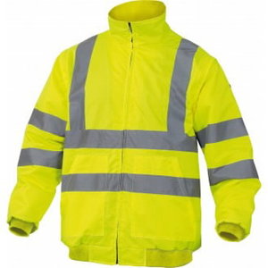 Hi.Vis, winter jacket Reno  HV 2 in 1 yellow 3XL, Delta Plus