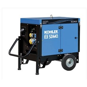 Trolley kit with 1 handle and 2 puncture-proof wheel, Ø 290