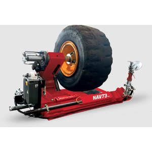 Heavy-duty tyre changer for commercial vehicles NAV73.17