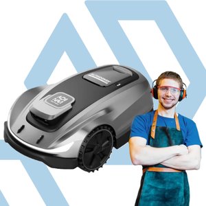 Mauriņa robota uzstādīšana