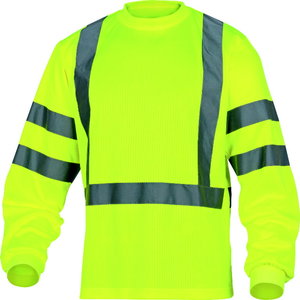 High-Visibility T-shirt with long sleaves Rudder Yellow, Delta Plus