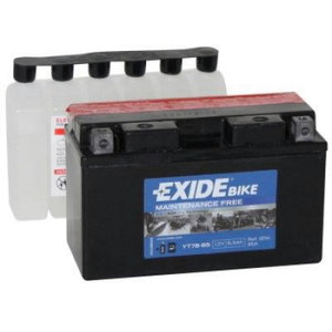 Batterie 12V 6,5Ah YT7B-BS 150x65x93 +-, Exide