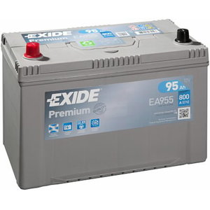 Akumuliatorius PREMIUM 95Ah800A 306x173x222 + -, Exide