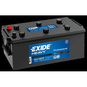 Heavy Duty Professional k&auml;ivitusaku  180 Ач 1000A S106-EG1803, EXIDE