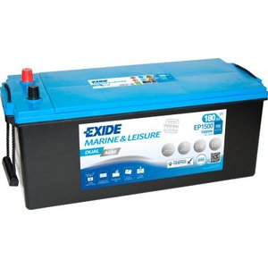 Aku Exide DualAGM 180Ah 900CCA 515x225x225+-