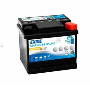 Batterie EQUIPMENT GEL 40Ah 450Wh 210x175x125-+, Exide