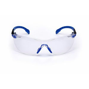 ™ Solus™ -suojalasit, sininen/musta kehys, huurtumaton Scotchgard™, kirkas linssi, S1101SGAF-EU, 3M