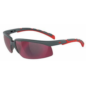 3M™ Solus™  suojalasit, , S2024AS-RED, harmaa/punainen kehys, punainen peilipintainen linssi AS, 3M