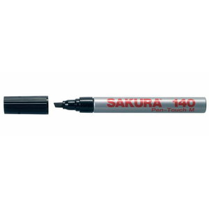 Žymeklis PEN-TOUCH M SAKURA 140 juoda smailus galas 