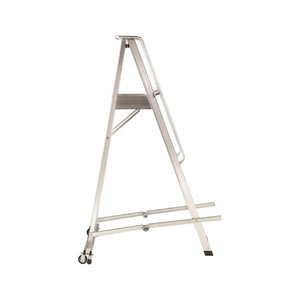 Mobile stocker`s ladder CASTELLANA 7 steps