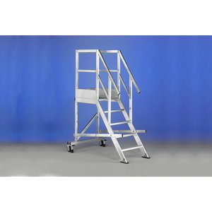 Mobile stocker‘s ladder TORRETTA 9 steps, Svelt