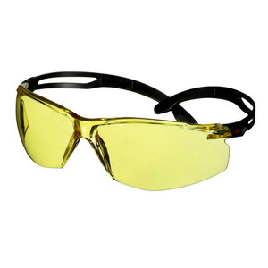 Safety glasses, SecureFit 501, amber lens AF/AS, 3M